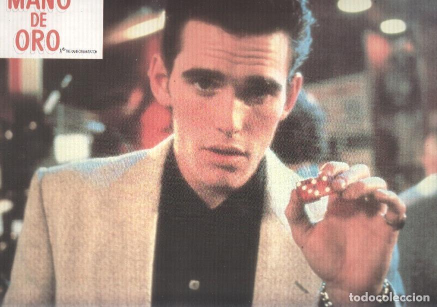 Cinema: Caratula de cine: MANO DE ORO / The Big Town (numerado 04 en trasera) - Ben Bolt