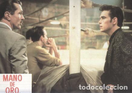 Cinema: Caratula de cine: MANO DE ORO / The Big Town (numerado 08 en trasera) - Ben Bolt