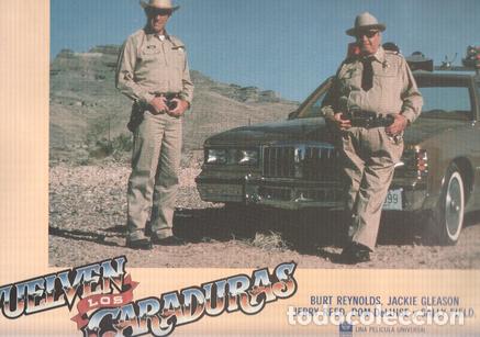 Cinema: Caratula de cine: VUELVEN LOS CARADURAS / Smokey and the Bandit II (numerado 01 en trasera) - Hal Ne