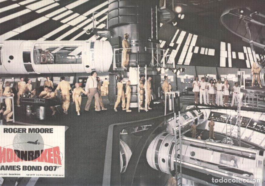 Cin&eacute;ma: Caratula de cine: JAMES BOND 007: MOONRAKER, (numerado 07 en trasera) - Lewis Gilbert
