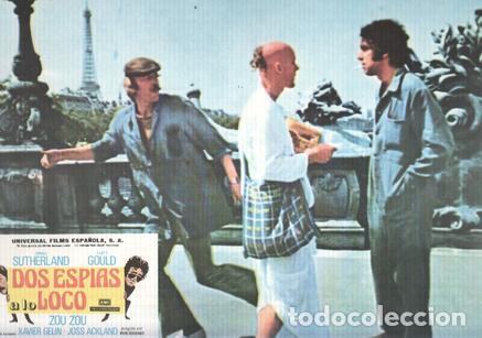 Cin&eacute;ma: Caratula de cine: DOS ESPIAS A LO LOCO / Spys (numerado 03 en trasera) - Irvin Kershner