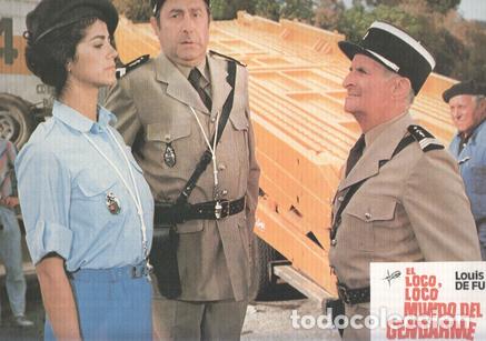 Cin&eacute;ma: Caratula de cine: EL LOCO LOCO MUNDO DEL GENDARME (numerado 06 en trasera) - Jean Girault y Tony Abo