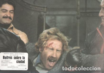 Cin&eacute;ma: Caratula de cine: BUITRES SOBRE LA CIUDAD (numerado 06 en trasera) - Gianni Siragusa