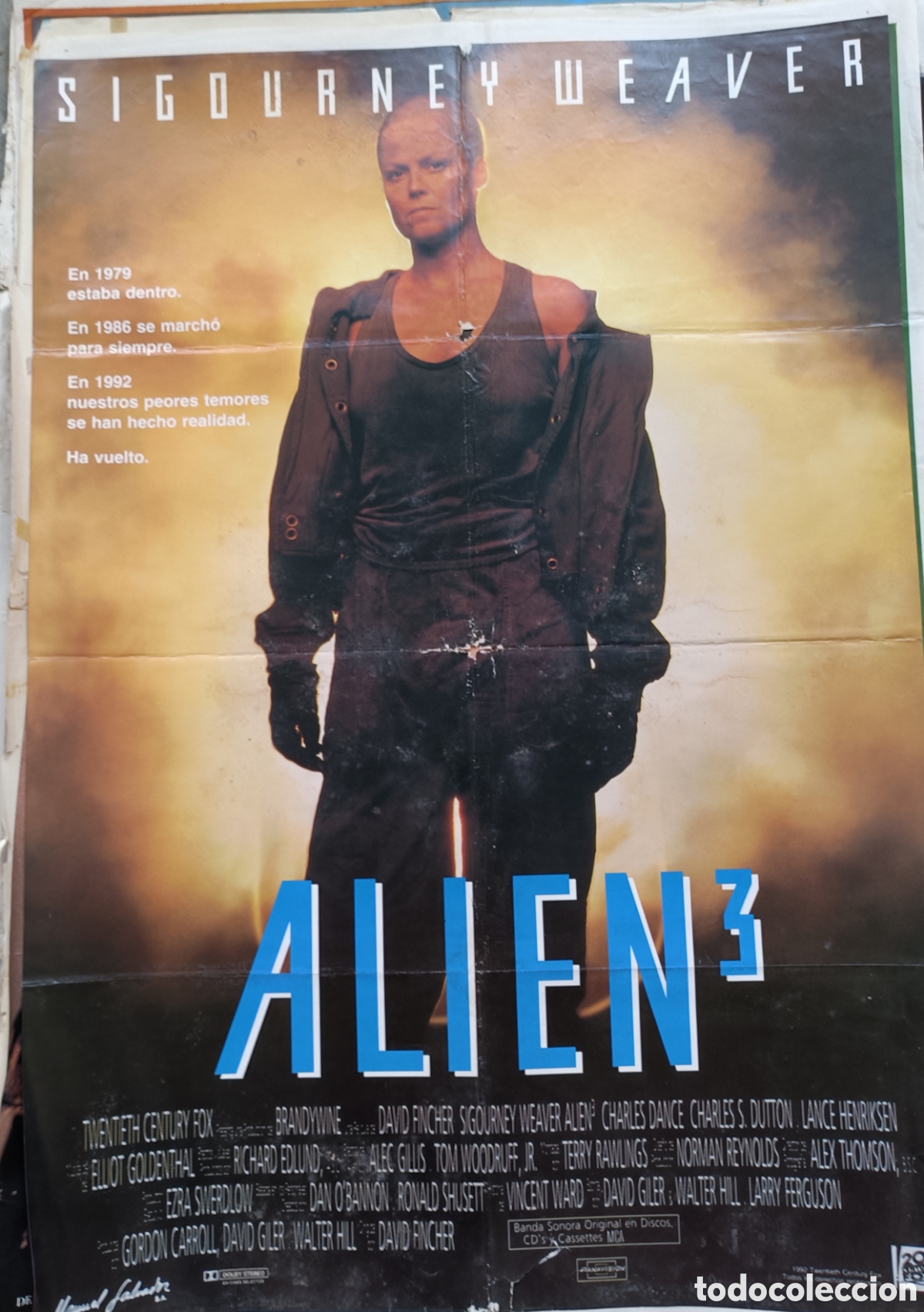 Cine: Cartel de cine. Alien 3