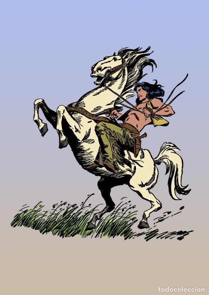 Kino: Poster DIN 4 numero 026/1: Apache, serie Clasicos Espa&ntilde;oles
