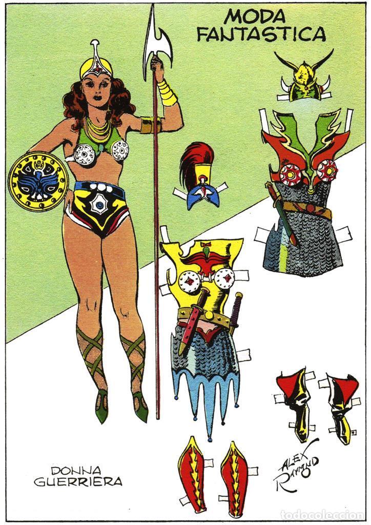 Cine: Poster DIN 4 numero 0226 serie Flash Gordon de Alex Raymond modelo 02: Mujer guerrera
