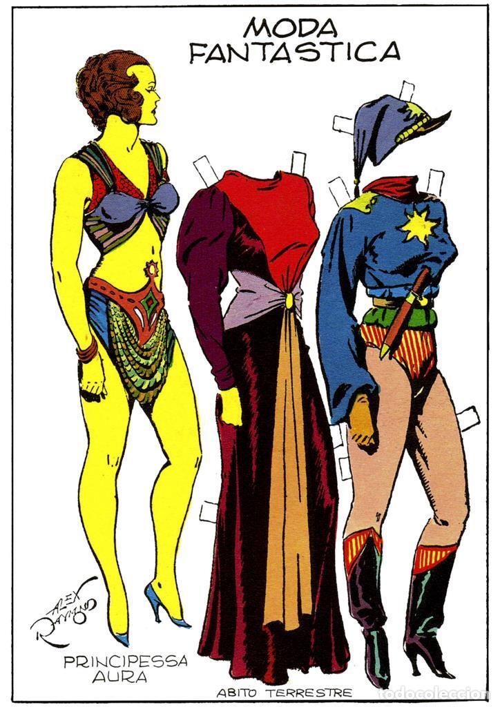 Kino: Poster DIN 4 numero 0231 serie Flash Gordon de Alex Raymond modelo 07: Princesa Aura