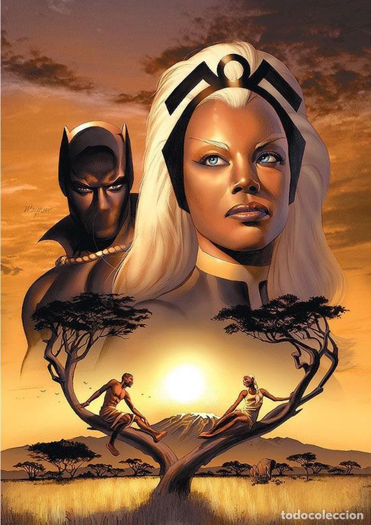Kino: Poster DIN 4 numero 0351/1: Tormenta y Pantera Negra