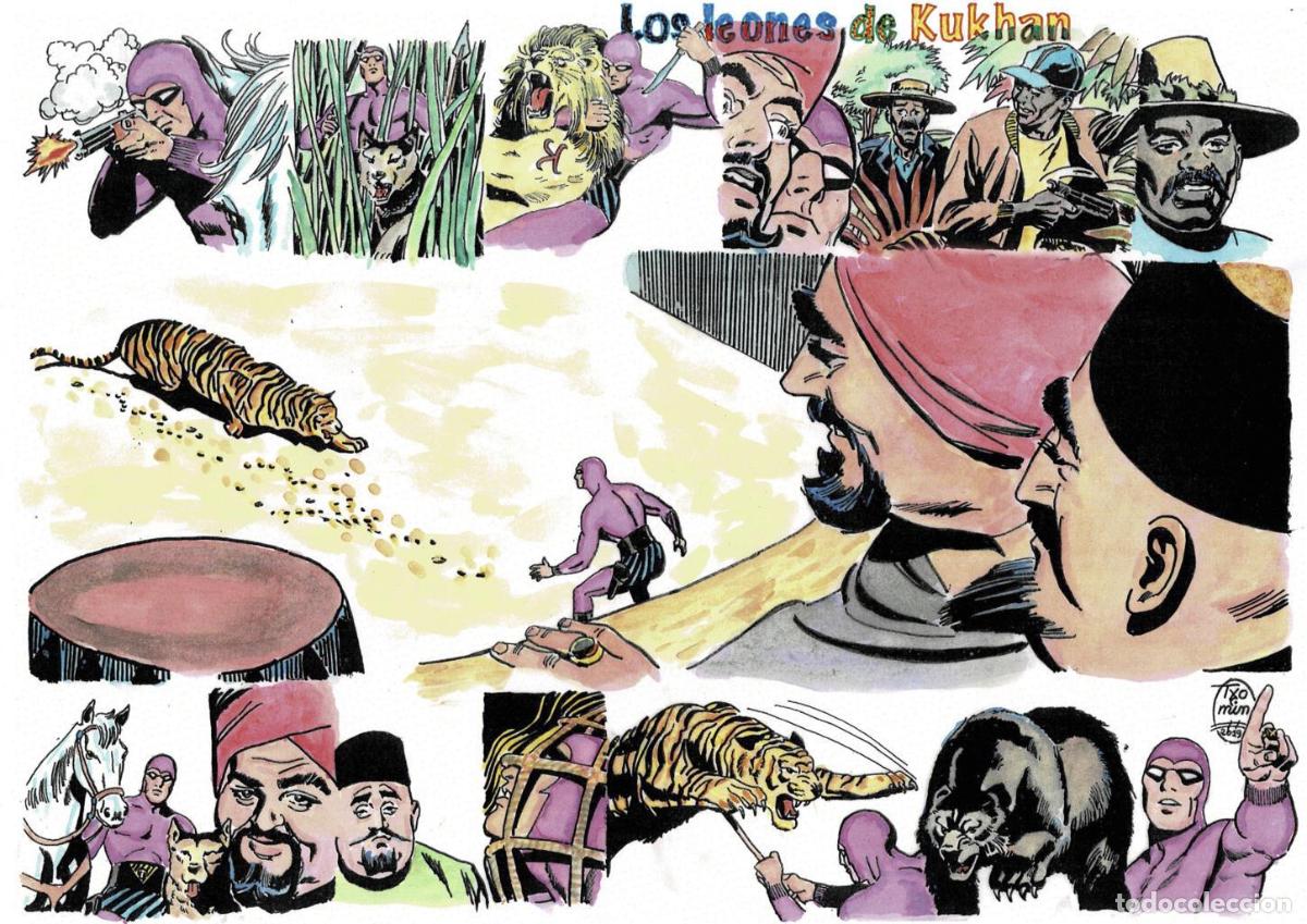 Kino: Poster DIN 4 numero 0106: The Phantom: serie El Hombre Enmascarado: Los leones de Kukhan