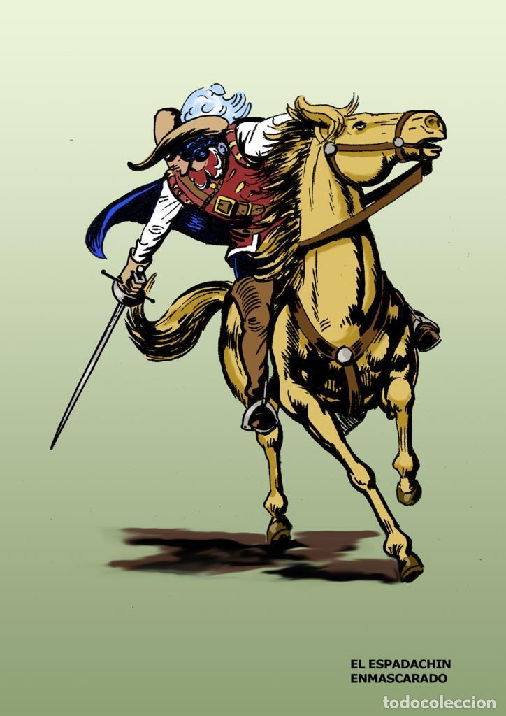 Kino: Poster DIN 4 numero 0027: El Espadachin Enmascarado, serie Clasicos Espa&ntilde;oles
