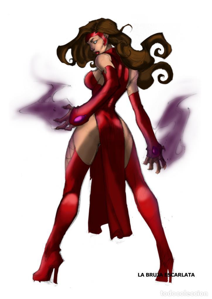 Kino: Poster DIN 4 numero 0131: La Bruja Escarlata, serie Superheroes