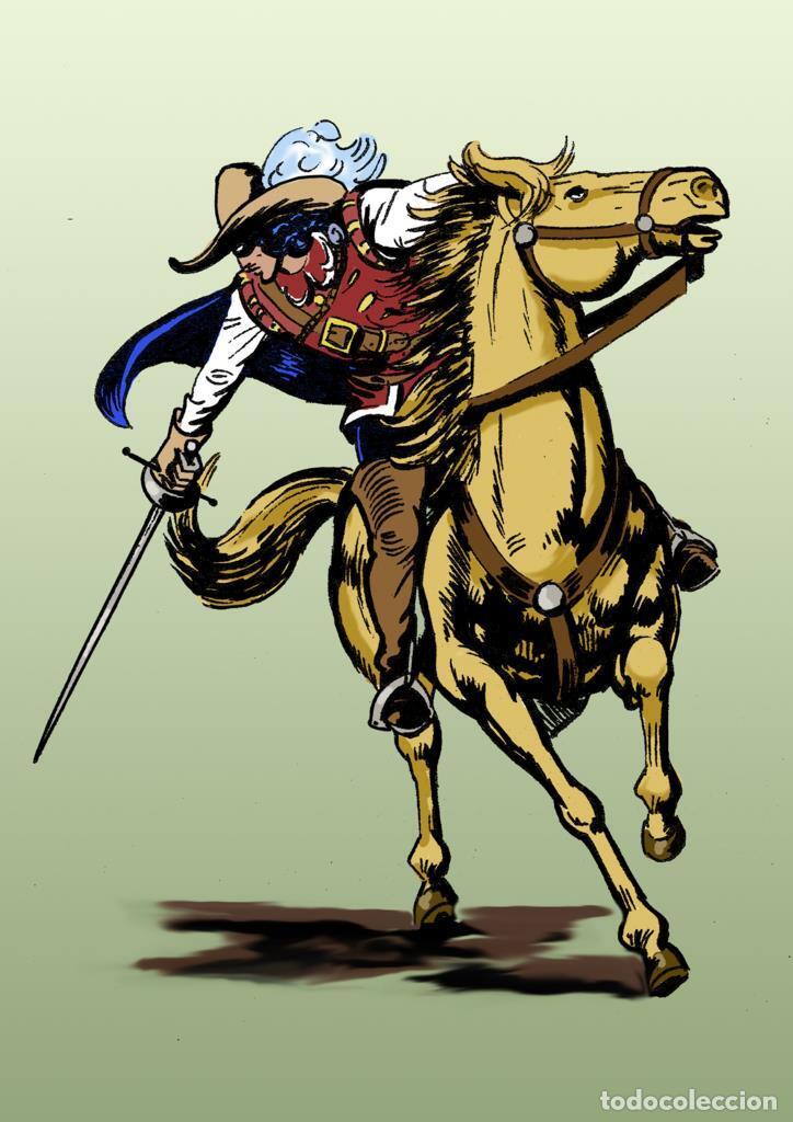 Kino: Poster DIN 4 numero 0027/1: El Espadachin Enmascarado, serie Clasicos Espa&ntilde;oles