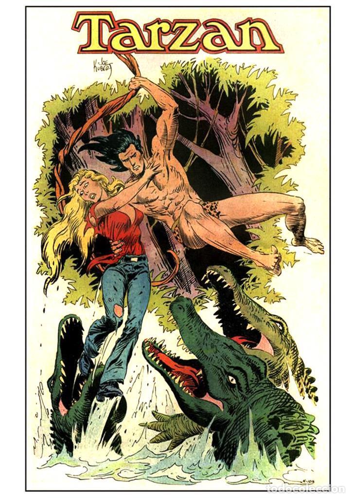 Cine: Poster DIN 4 numero 0346: Tarzan de Joe Kubert, serie Clasicos Americanos