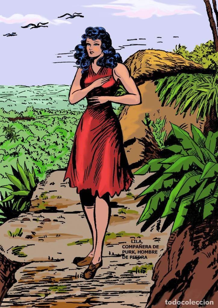 Kino: Poster DIN 4 numero 0021: Lila novia de Purk el hombre de piedra