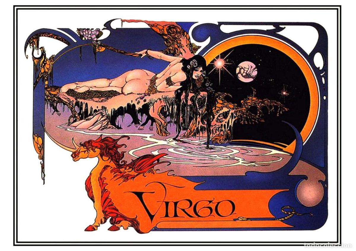 Cinema: Poster DIN 4 numero 0216: Signos del Zodiaco: Virgo