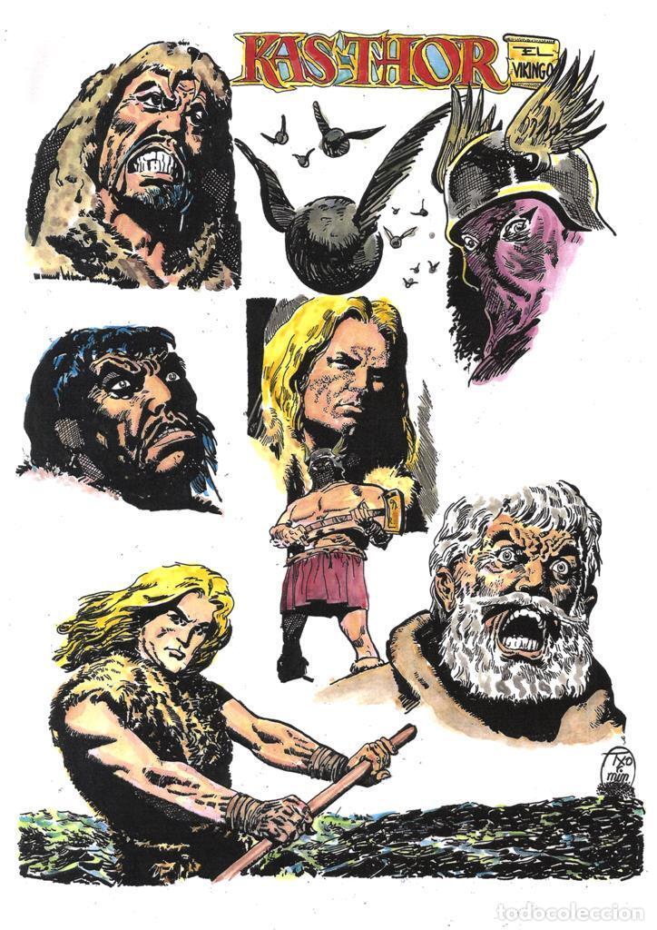Kino: Poster DIN 4 numero 0317: Kas Thor el vikingo, modelo