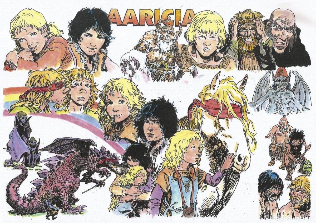 Cin&eacute;ma: Poster DIN 4 numero 0363: Thorgal: Aaricia