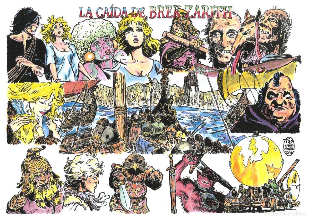 Cin&eacute;ma: Poster DIN 4 numero 0365: Thorgal: La caida de Brek Zarith