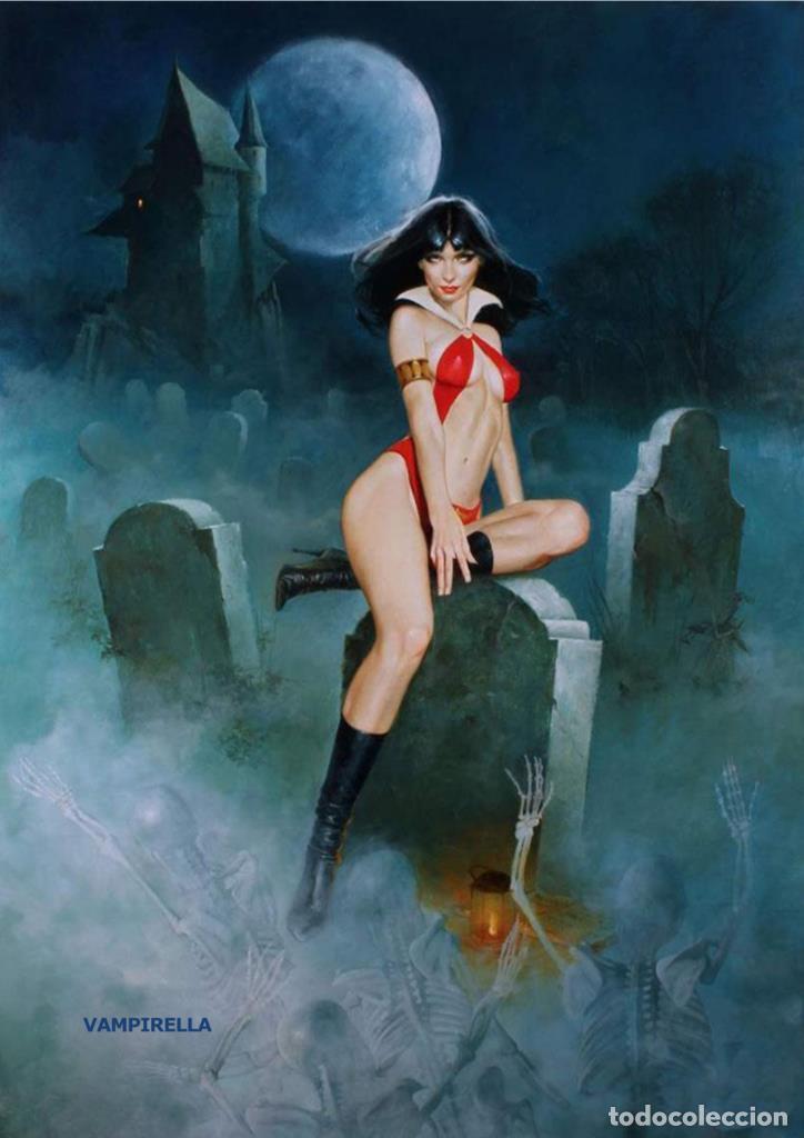 Cin&eacute;ma: Poster DIN 4 numero 0248: Vampirella de Pepe Gonzalez