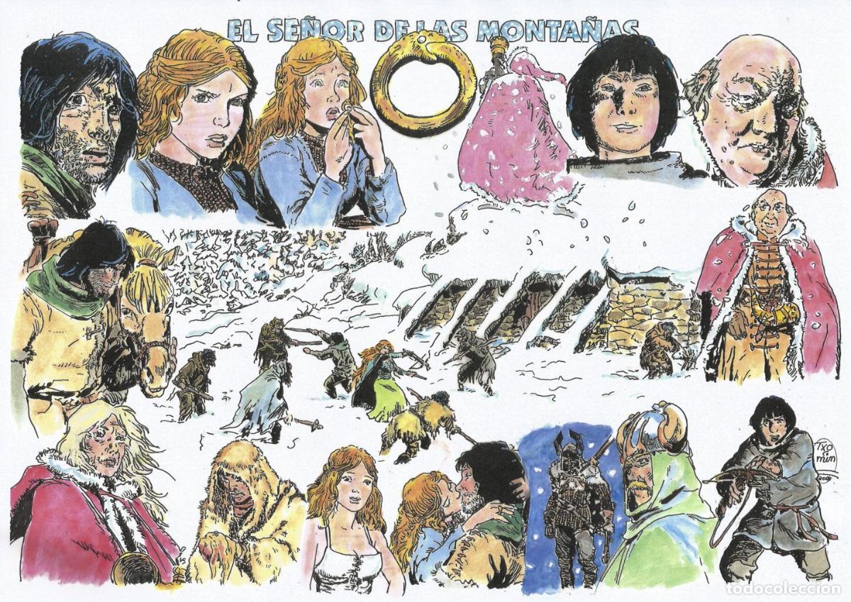 Cin&eacute;ma: Poster DIN 4 numero 0364: Thorgal: El se&ntilde;or de las monta&ntilde;as