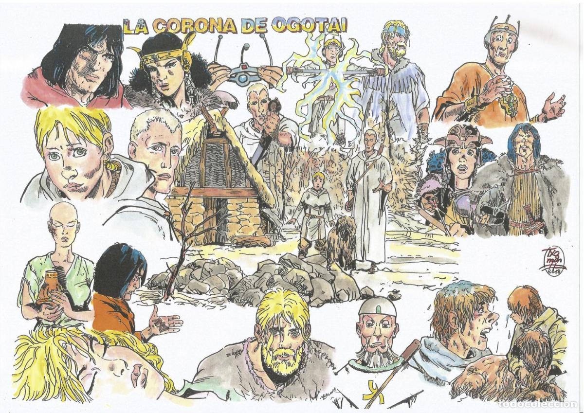 Cin&eacute;ma: Poster DIN 4 numero 0438: Thorgal: La corona de Ogotai