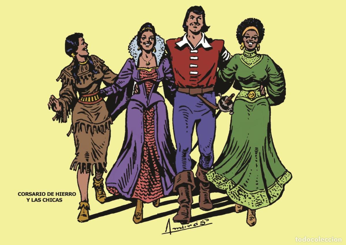 Cin&eacute;ma: Poster DIN 4 numero 0141: Corsario de Hierro y las chicas