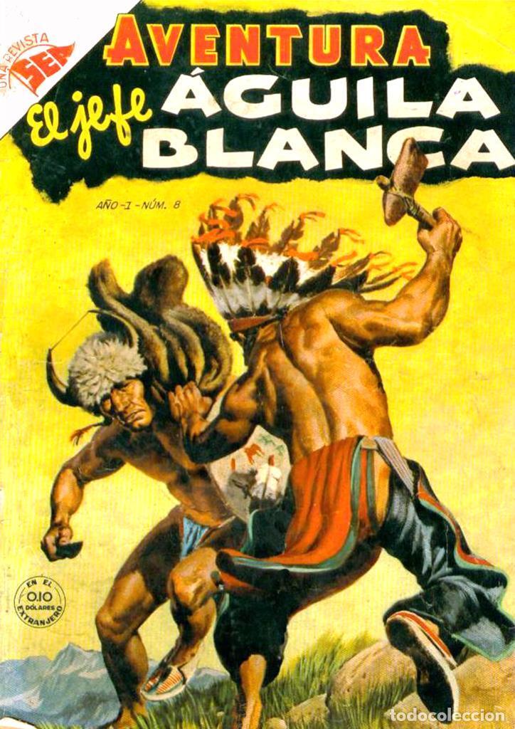 Cin&eacute;ma: Poster DIN 4 numero 0634: Novaro: Aventura cubierta numero 08: Aguila Blanca