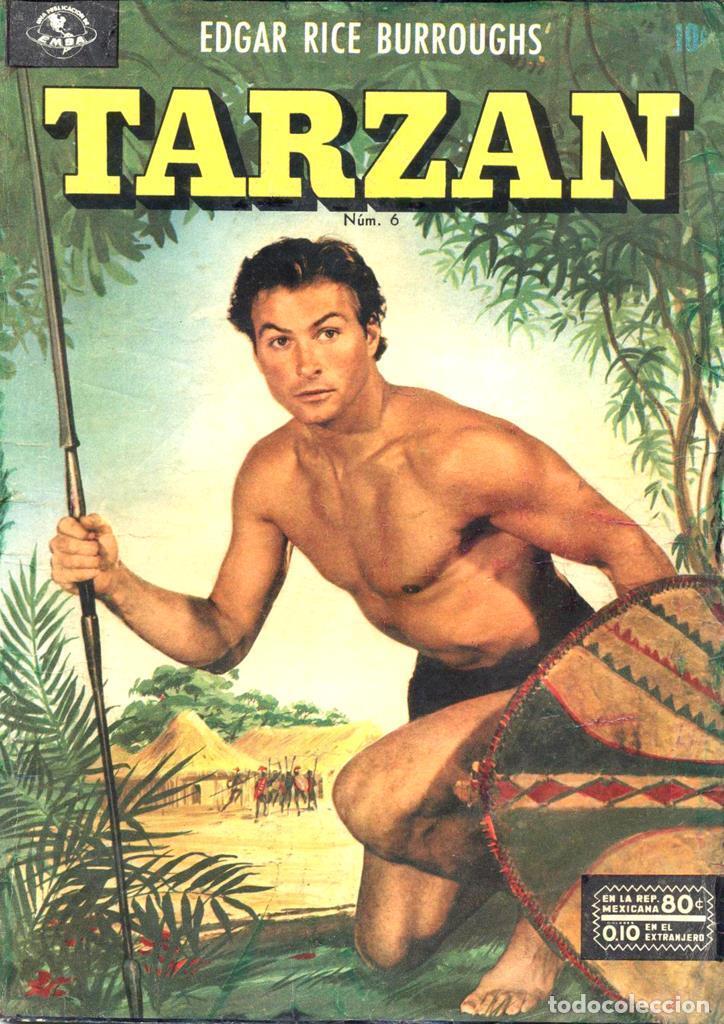 Cin&eacute;ma: Poster DIN 4 numero 0663: Novaro: Tarzan (Lex Barker) cubierta numero 06