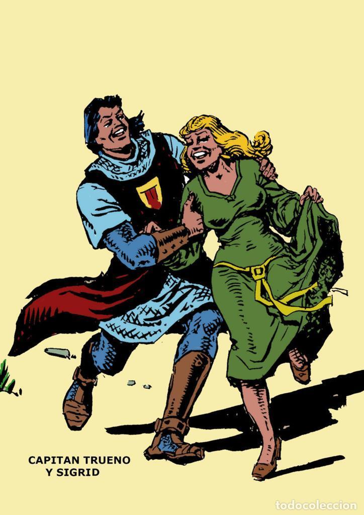 Cinema: Poster DIN 4 numero 0766: Capitan Trueno y Sigrid