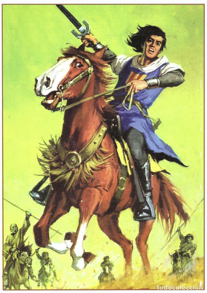Cinema: Poster DIN 4 numero 0797: El Capitan Trueno a caballo