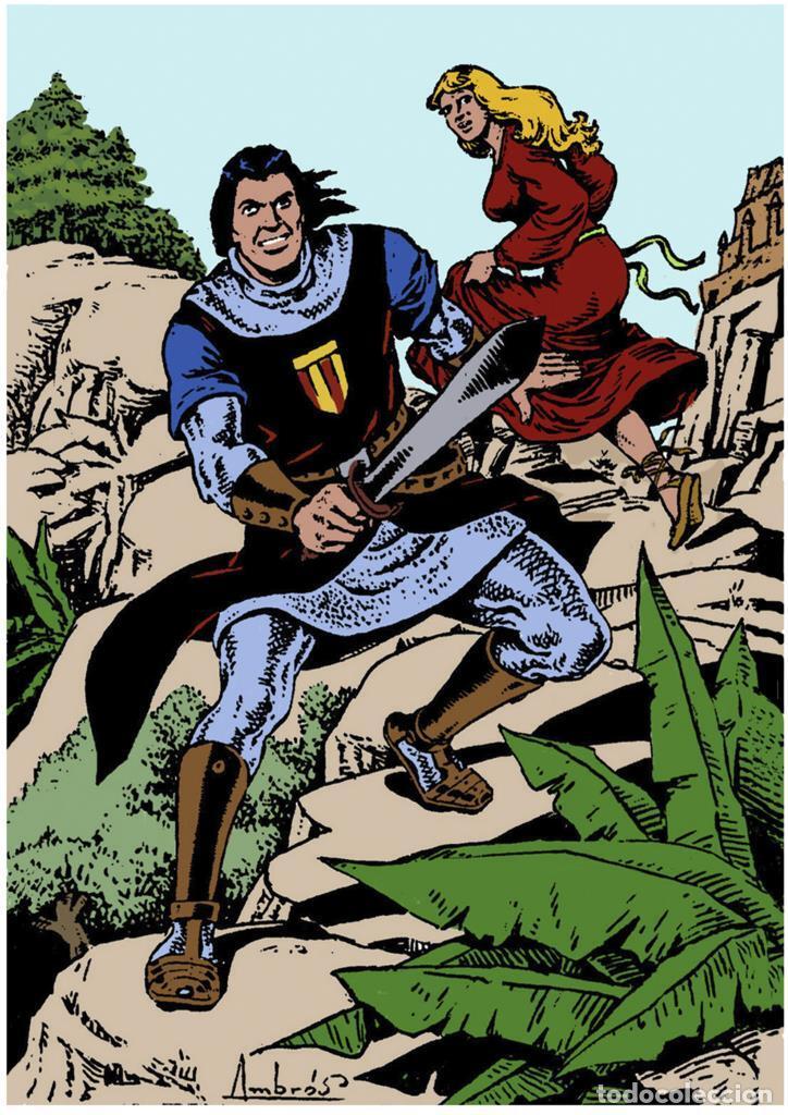 Cine: Poster DIN 4 numero 0803: El Capitan Trueno y Sigrid