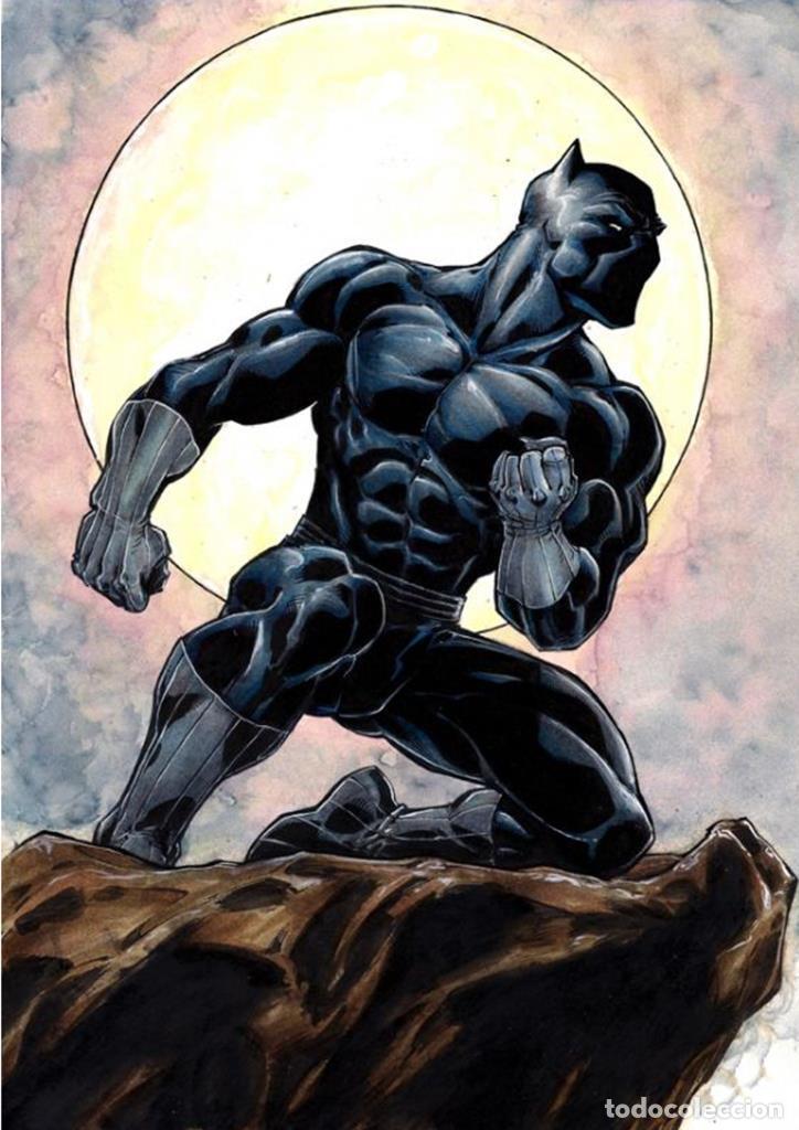Cinema: Poster DIN 4 numero 0821: serie Marvel: La Pantera Negra