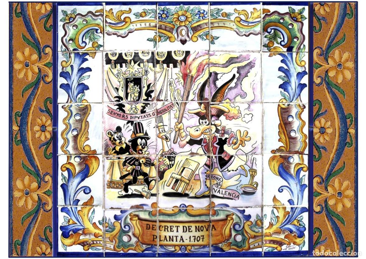 Cin&eacute;ma: Poster DIN 4 numero 0879: Pumby ceramica valenciana: Decret de nova planta 1707