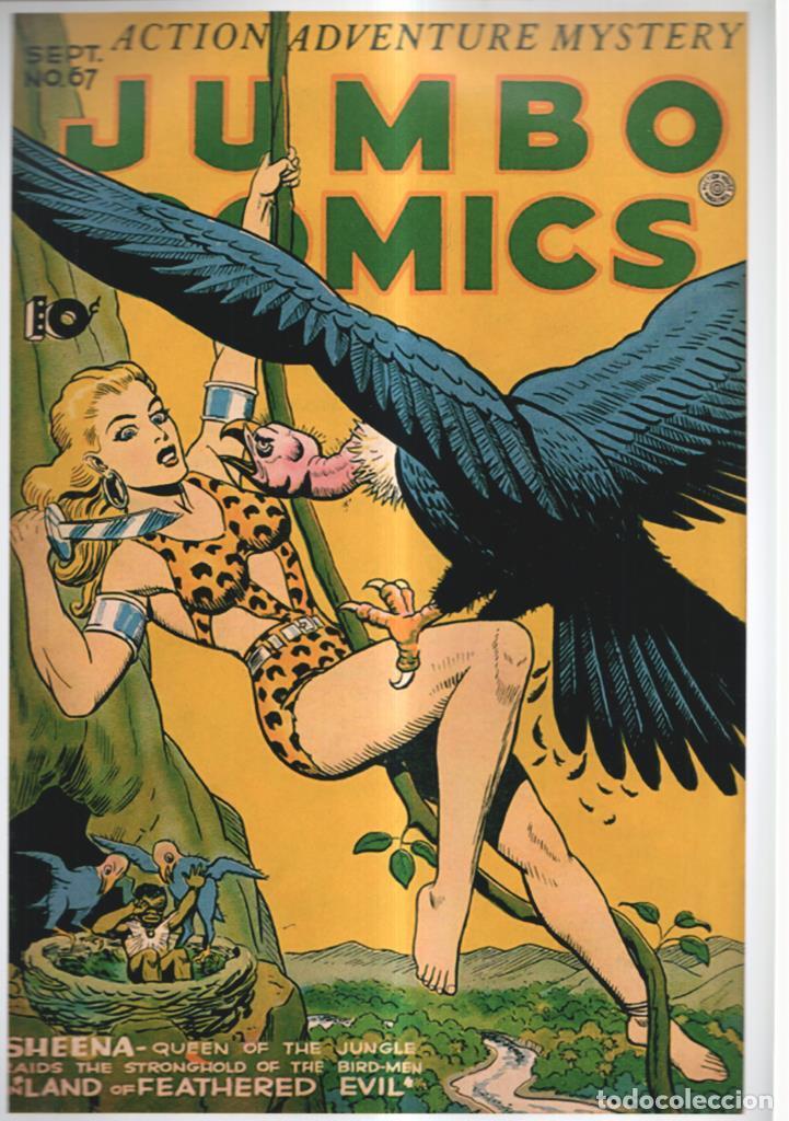 Cin&eacute;ma: Poster DIN 4 numero 0909: Jumbo Comics cubierta numero 67 con Sheena de protagonista