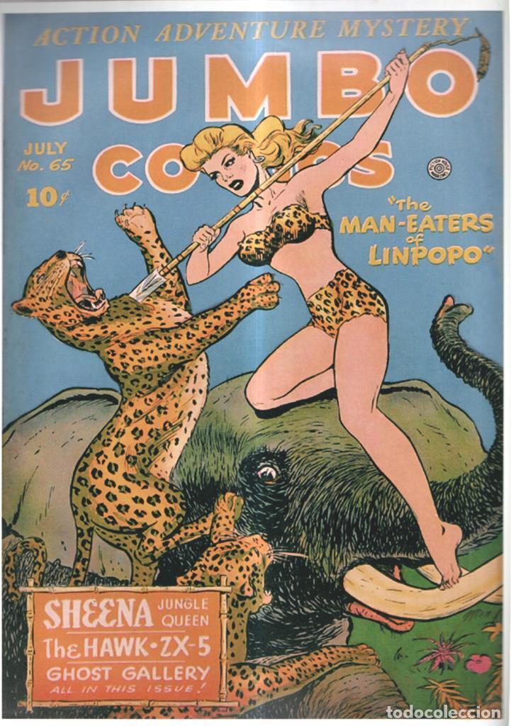 Cinema: Poster DIN 4 numero 0910: Jumbo Comics cubierta numero 65 con Sheena de protagonista