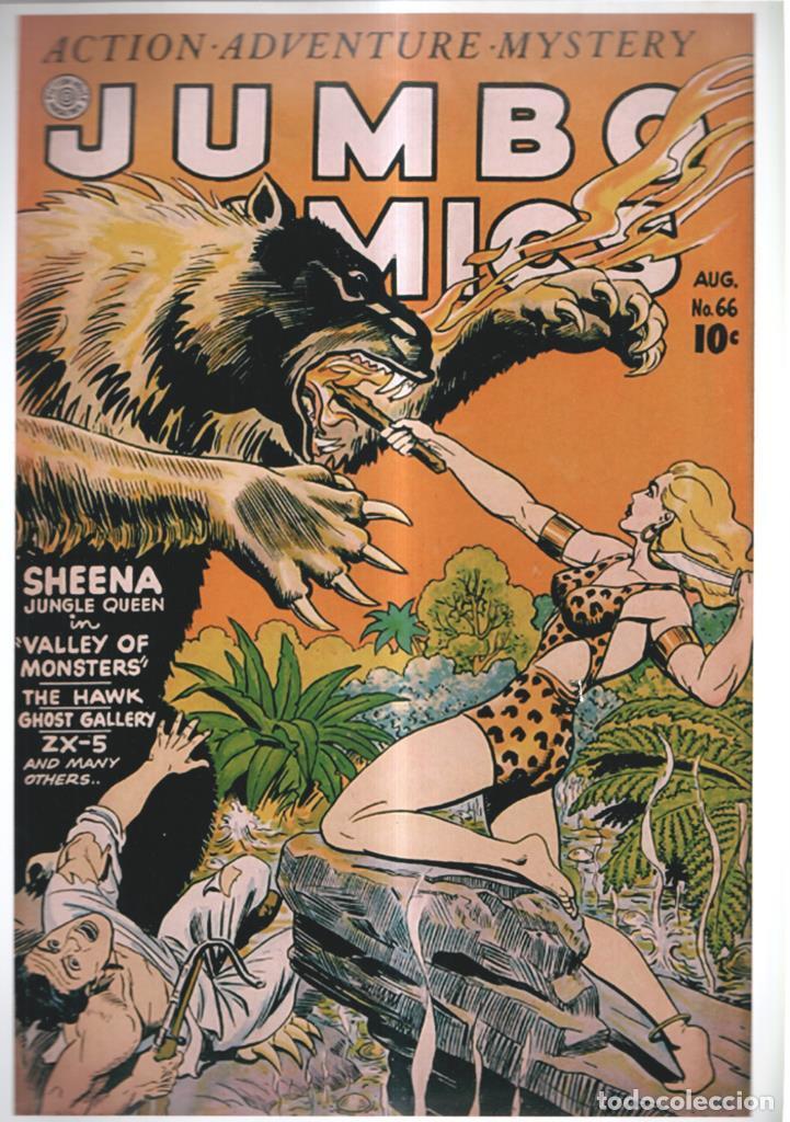Cinema: Poster DIN 4 numero 0911: Jumbo Comics cubierta numero 66 con Sheena de protagonista