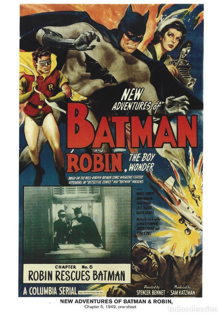 Cinema: Poster DIN 4 numero 1000: New Adventures of Batman & Robin, chapter 5, 1949: Robin rescues Batman