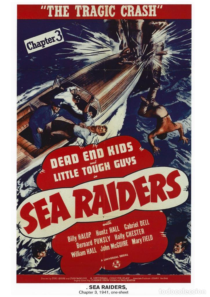 Cin&eacute;ma: Poster DIN 4 numero 1010: Sea Raiders, chapter 3, 1941: The Tragic Crash: Billy Halop, Huntz Hall