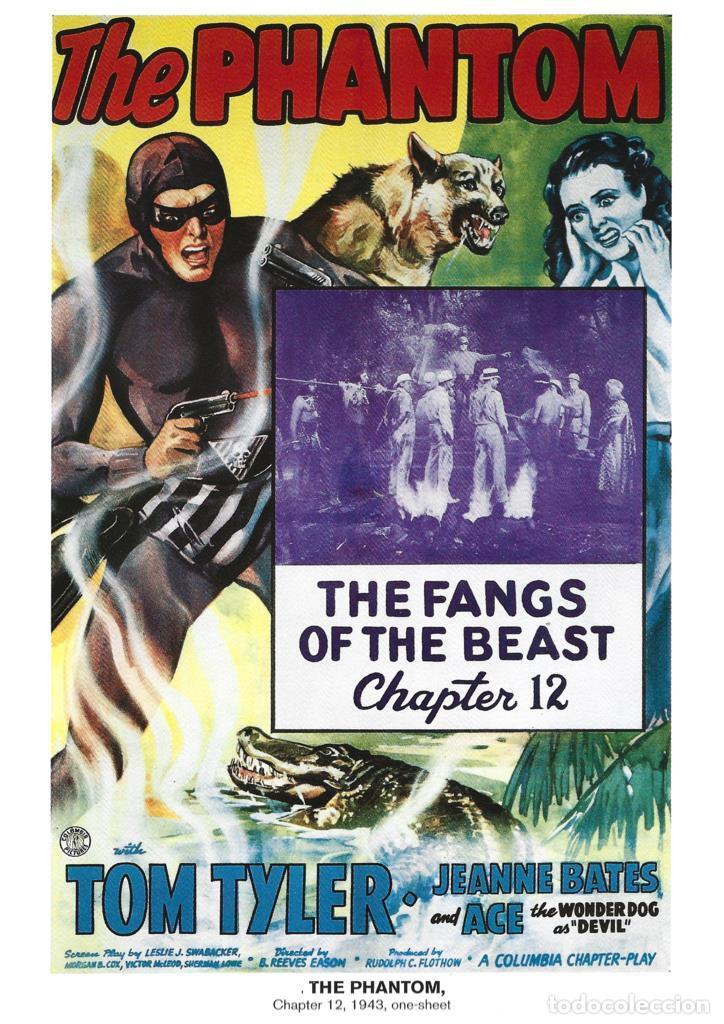 Cin&eacute;ma: Poster DIN 4 numero 1006: The Phantom, chapter 12, 1943: The Fangs of the Beast: Tom Tyler