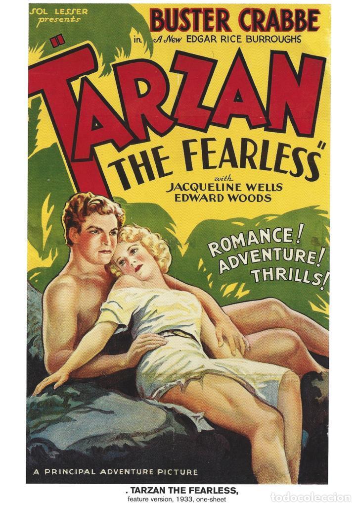 Cin&eacute;ma: Poster DIN 4 numero 1025: Tarzan the Fearless, 1933: Buster Crabbe, Jacqueline Wells
