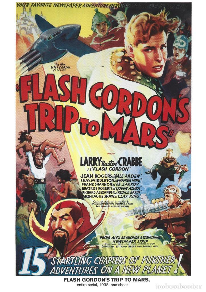 Cinema: Poster DIN 4 numero 1030: Flash Gordon's Trip To Mars, entire serial, 1938: Trip to mars: Larry Bust