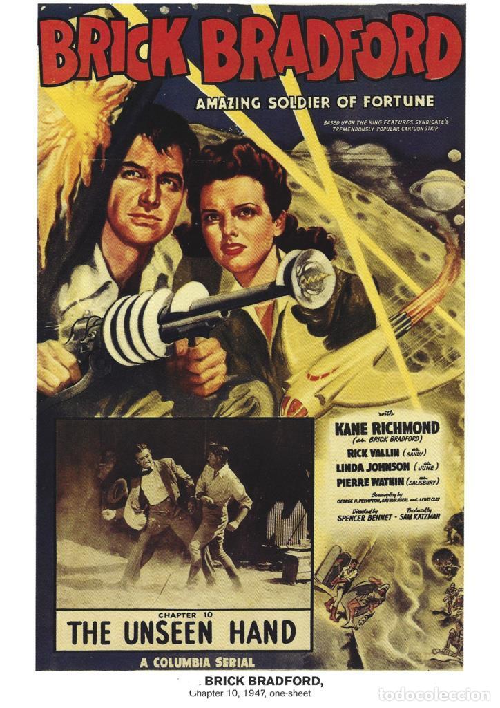 Cinema: Poster DIN 4 numero 1045: Brick Bradford, chapter 10, 1947: The unseen Hand. Kane Richmond