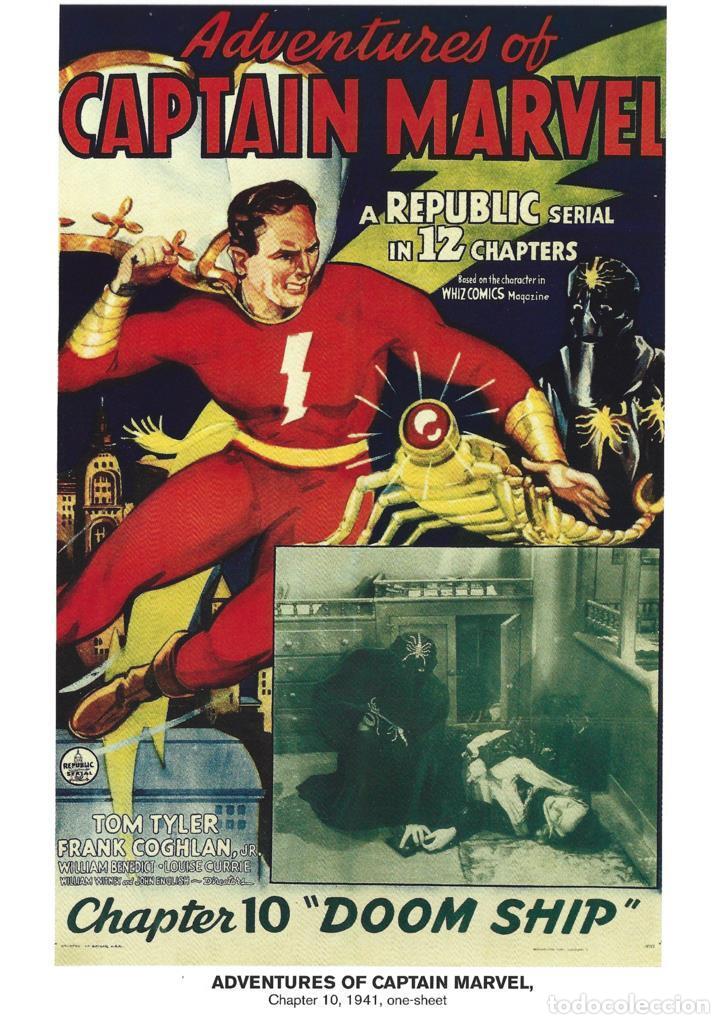 Cinema: Poster DIN 4 numero 1046: Adventures of Captain Marvel, chapter 10, 1941: Doom Ship: Tom Tyler