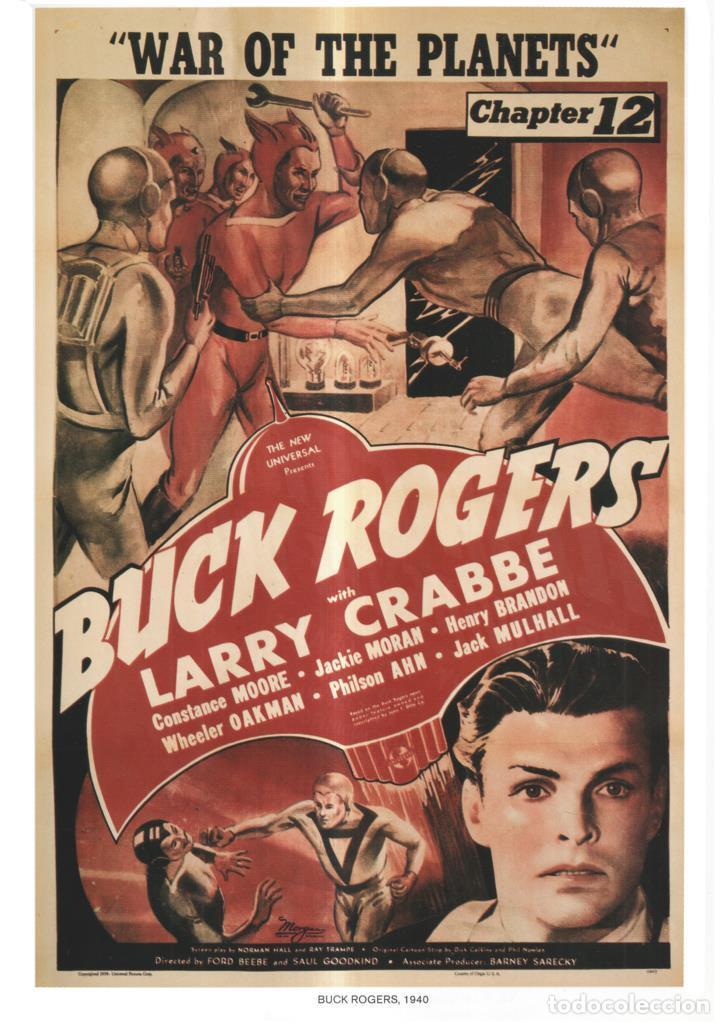 Cinema: Poster DIN 4 numero 1057: Buck Rogers, 1940: War of the planets: Larry Crabbe