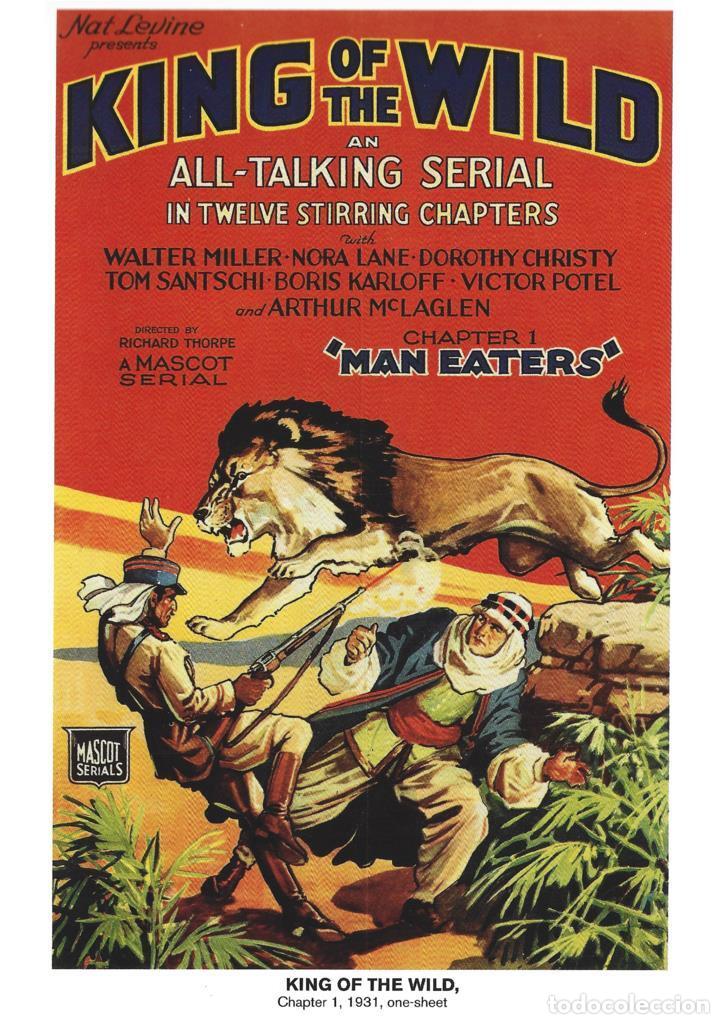 Cinema: Poster DIN 4 numero 1012: King of the Wild, chapter 1, 1931: Man Eaters: Walter Miller , Boris Karlo