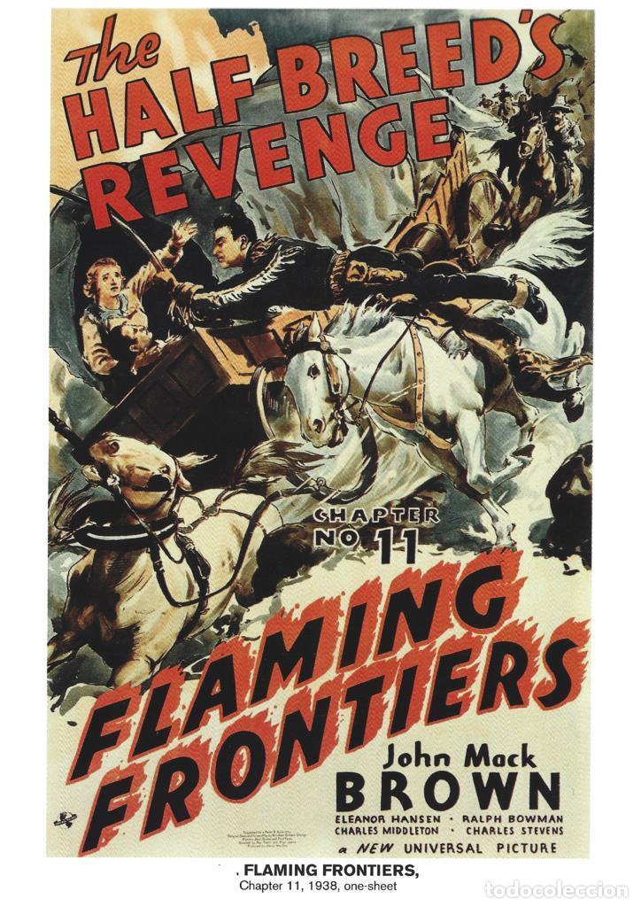 Cinema: Poster DIN 4 numero 1020: Flaming Frontiers, chapter 11, 1938: The Half Breed's Revenge: John Mack B