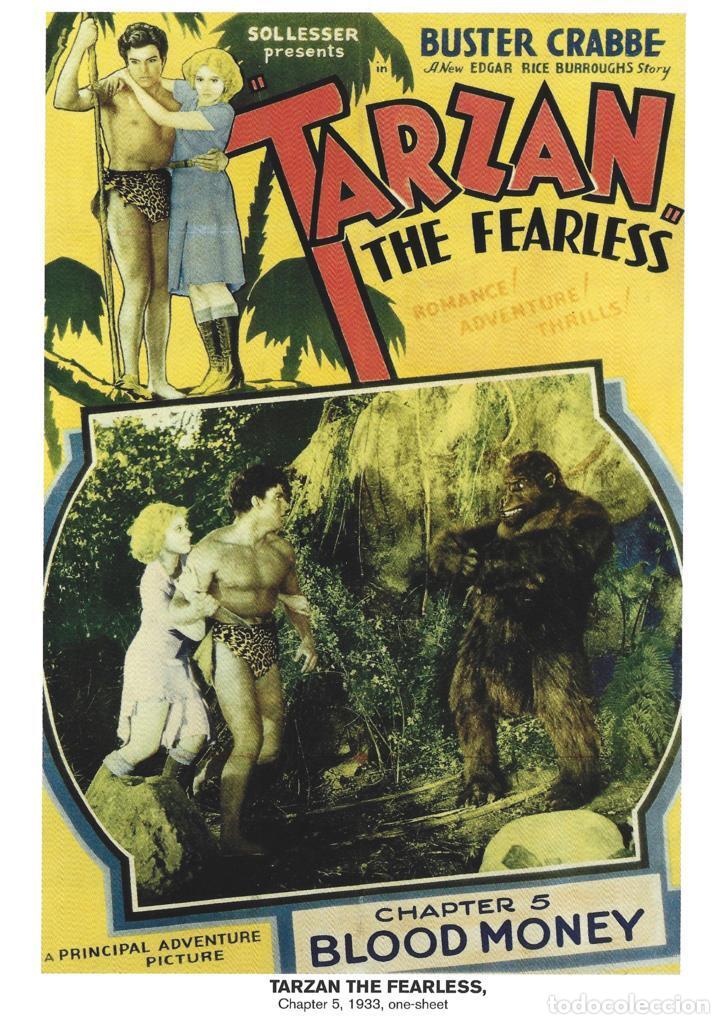 Cinema: Poster DIN 4 numero 1022: Tarzan the Fearless, chapter 5, 1933: Blood Money: Buster Crabbe