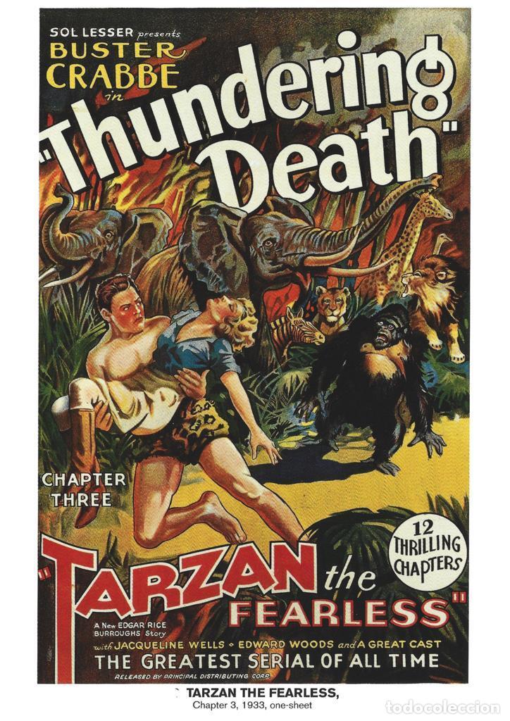 Cinema: Poster DIN 4 numero 1027: Tarzan the Fearless, chapter 3, 1933: Thundering Death: Buster Crabbe