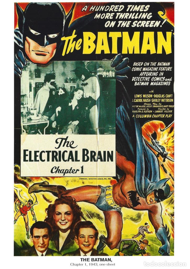 Cine: Poster DIN 4 numero 1042: The Batman, chapter 1, 1943: The electrical Brain: Lewis Wilson