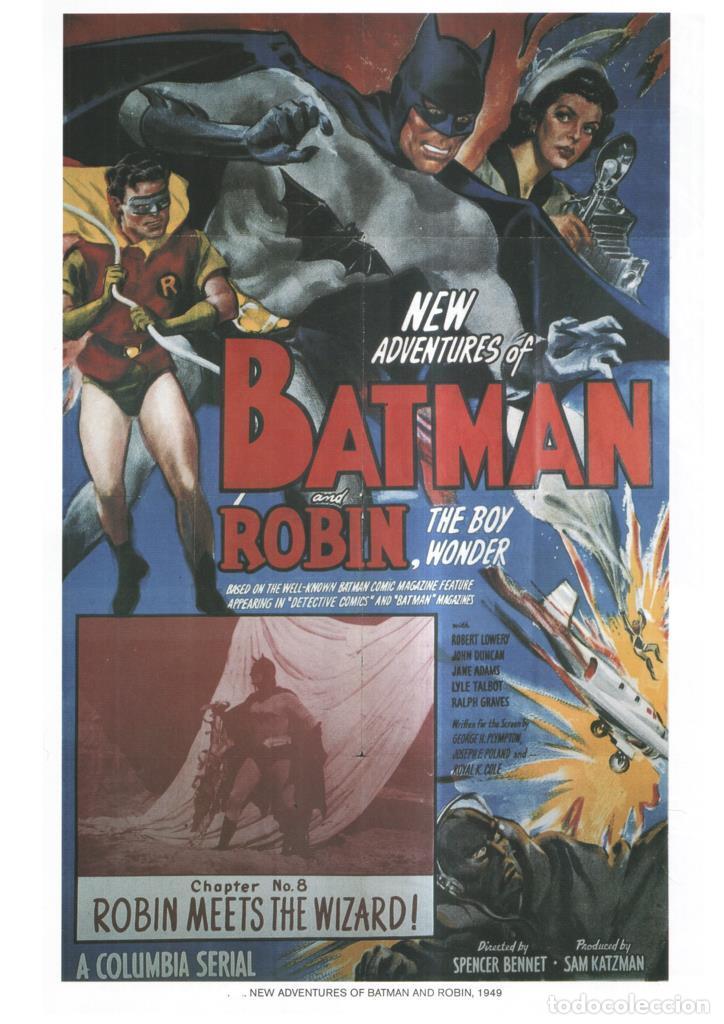 Cine: Poster DIN 4 numero 1059: New Adventures of Batman and Robin, 1949: Robin Meets the Wizard